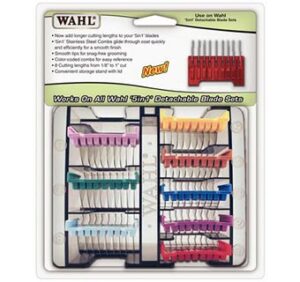 Wahl 3379 5 in 1 SS Comb Set 8pc